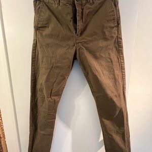 H&M Men's Brown Khaki Pants